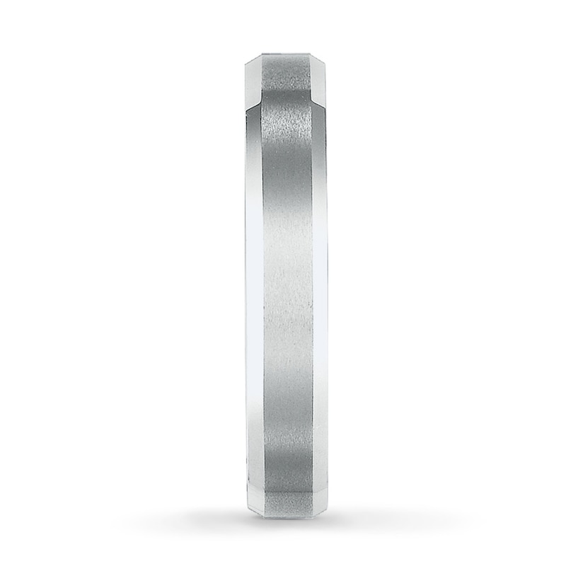 Main Image 2 of Now + Forever 3mm Wedding Band White Tungsten Carbide
