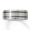 Thumbnail Image 1 of Now + Forever 9mm Wedding Band Stainless Steel