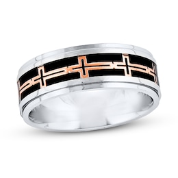 Now + Forever Men's Wedding Band Stainless Steel