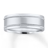 Thumbnail Image 1 of Now + Forever Wedding Band 10K White Gold 7mm