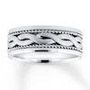 Thumbnail Image 1 of Now + Forever Wedding Band 10K White Gold 7.5mm