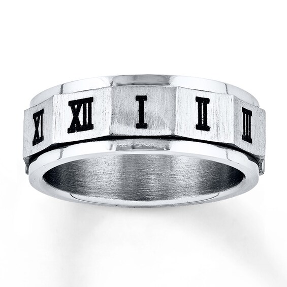 Now + Forever Men's Wedding Band Stainless Steel