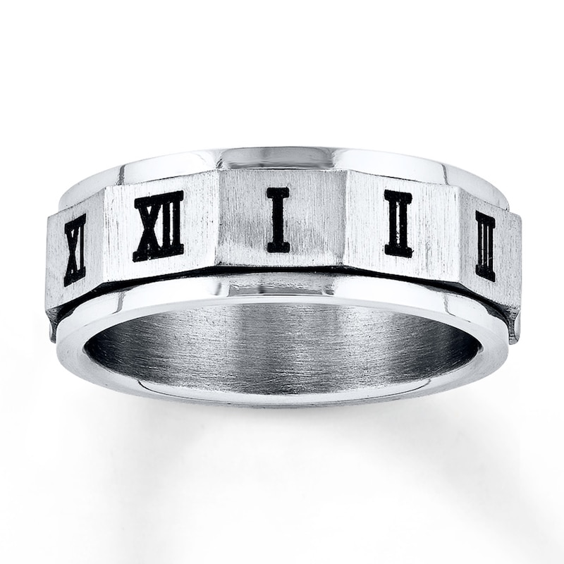 Main Image 1 of Now + Forever Men's Wedding Band Stainless Steel