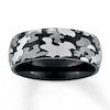 Thumbnail Image 1 of Now + Forever Camouflage Wedding Band Stainless Steel 8mm