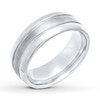 Thumbnail Image 4 of Now + Forever Men's Wedding Band Titanium 8mm