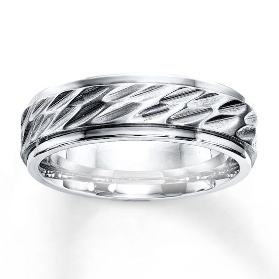 Now + Forever Men's Wedding Band Stainless Steel