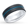 Thumbnail Image 3 of Now + Forever Men's Wedding Band Stainless Steel