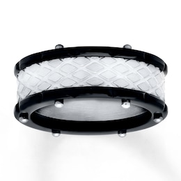 Now + Forever Men's Wedding Band Stainless Steel
