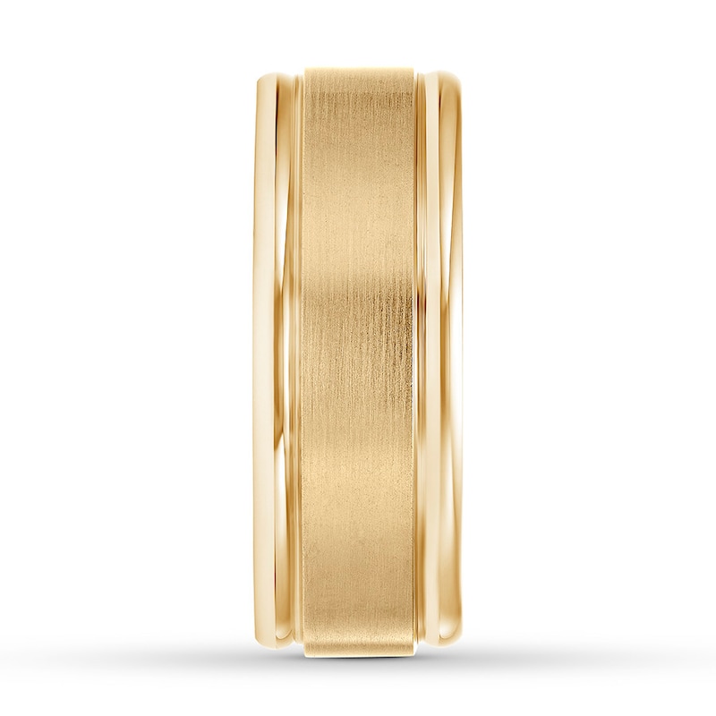 Main Image 2 of Now + Forever Wedding Band 10K Yellow Gold 8mm