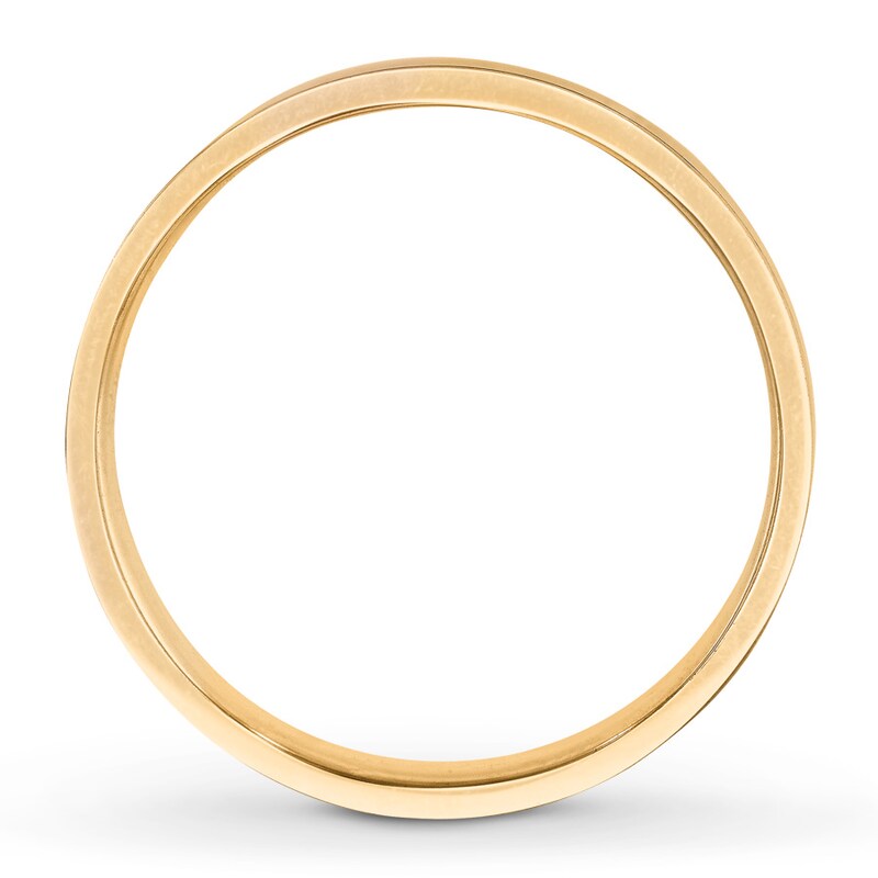 Wedding Band 10K Yellow Gold