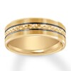 Thumbnail Image 0 of Engraved Wedding Band 10K Yellow Gold 6mm