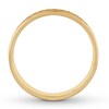 Thumbnail Image 1 of Engraved Wedding Band 10K Yellow Gold 6mm