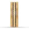 Thumbnail Image 2 of Engraved Wedding Band 10K Yellow Gold 6mm
