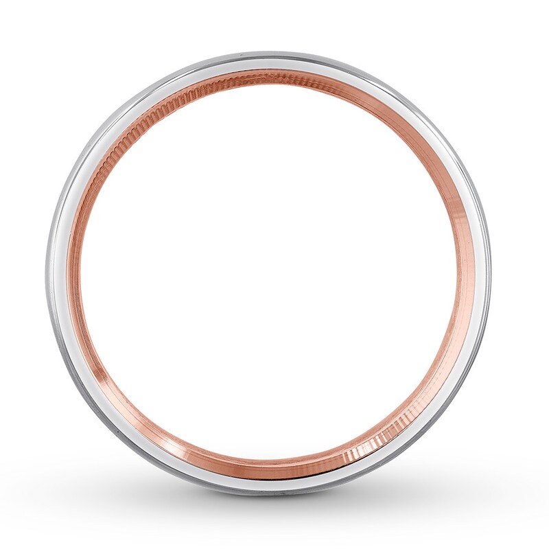 Wedding Band 14K Two-Tone Gold 5mm