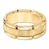 Thumbnail Image 1 of 8mm Wedding Band Yellow Tungsten Carbide