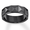 Thumbnail Image 1 of Now + Forever 7mm Wedding Band Black Tungsten Carbide