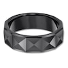 Thumbnail Image 1 of 7mm Wedding Band Black Tungsten Carbide