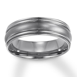 Now + Forever 7mm Wedding Band Titanium