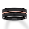 Thumbnail Image 1 of Now + Forever Wedding Band Stainless Steel 8mm