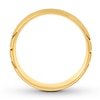 Thumbnail Image 1 of Basketball Wedding Band 10K Yellow Gold 8mm