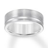 Thumbnail Image 0 of 8mm Wedding Band White Tungsten Carbide