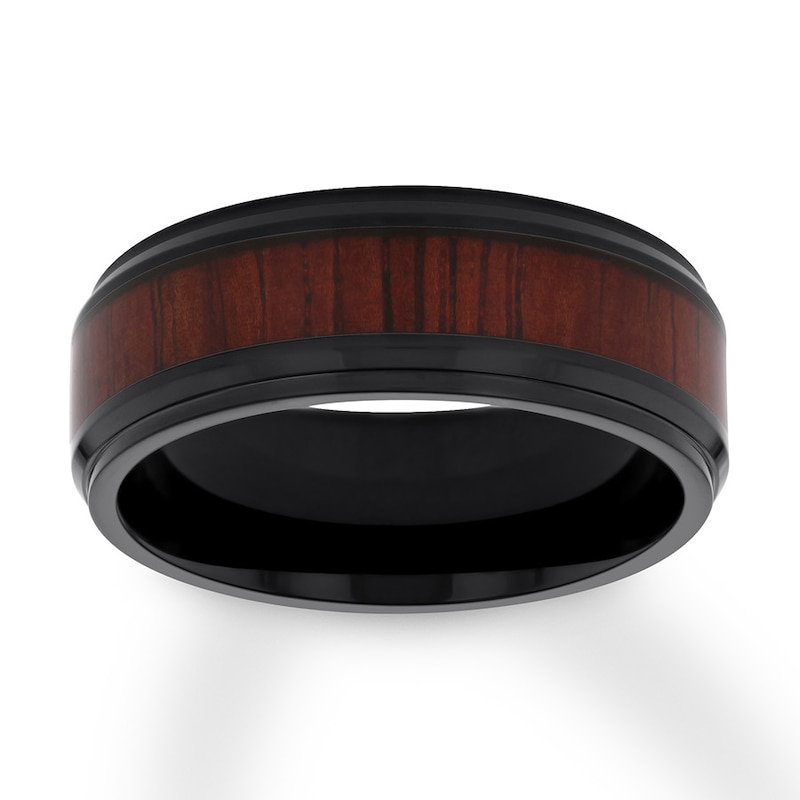 Natural Wood Ring Wooden Finger Rings Women Men Jewelry Retro Ring