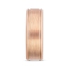 Thumbnail Image 2 of 8mm Wedding Band Rose Tungsten Carbide Size 10