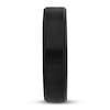 Thumbnail Image 2 of Now + Forever 6mm Satin Wedding Band Black Tungsten Carbide
