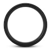 Thumbnail Image 3 of Now + Forever 6mm Satin Wedding Band Black Tungsten Carbide