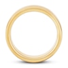 Thumbnail Image 3 of Now + Forever 6mm Brushed Wedding Band Yellow Tungsten Carbide