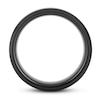 Thumbnail Image 3 of Now + Forever 8mm Wedding Band Tungsten Carbide Black PVD