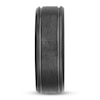 Thumbnail Image 1 of 8mm Wedding Band Black Tungsten Carbide