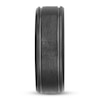 Thumbnail Image 2 of Now + Forever 8mm Wedding Band Black Tungsten Carbide