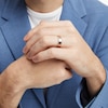 Thumbnail Image 3 of Now + Forever Men's Engravable Wedding Band 10K Two-Tone Gold - Size 10