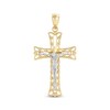 Thumbnail Image 1 of Men's Crucifix Charm 14K Two-Tone Gold