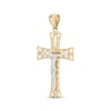 Thumbnail Image 2 of Men's Crucifix Charm 14K Two-Tone Gold