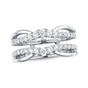 Thumbnail Image 1 of THE LEO Diamond Enhancer Ring 3/4 ct tw Round-cut 14K White Gold