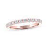Thumbnail Image 1 of THE LEO Diamond Anniversary Ring 3/8 ct tw Round-cut 14K Rose Gold