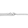 Diamond Accent Adjustable Line Tennis Bracelet Sterling Silver 9"