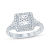 Monique Lhuillier Bliss Princess-Cut Diamond Engagement Ring 2 ct tw 18K White Gold