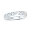 Thumbnail Image 1 of Now + Forever Round-Cut Diamond Anniversary Band 1/2 ct tw 14K White Gold