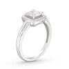 Cushion & Round-Cut White Lab-Created Sapphire Gift Set Sterling Silver