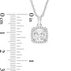 Cushion & Round-Cut White Lab-Created Sapphire Gift Set Sterling Silver