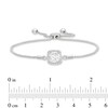 Cushion & Round-Cut White Lab-Created Sapphire Gift Set Sterling Silver