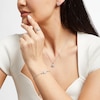 Cushion & Round-Cut White Lab-Created Sapphire Gift Set Sterling Silver
