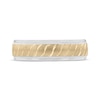 Thumbnail Image 3 of Now + Forever Men's Wave Design Wedding Band 10K Yellow Gold
