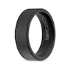 Thumbnail Image 2 of Now + Forever Men's Sandblasted Wedding Band Black Ion-Plated Tungsten