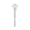 Thumbnail Image 2 of Now + Forever Round-Cut Diamond Halo Engagement Ring 3/4 ct tw 14K White Gold