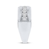 Thumbnail Image 1 of Men's Diamond Wedding Ring 1 ct tw 10K White Gold