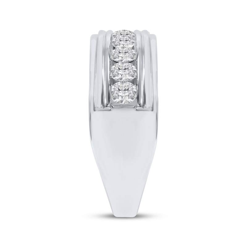 Men\'s Diamond Wedding Ring 1 ct tw 10K White Gold | Kay